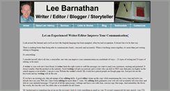 Desktop Screenshot of leebarnathan.com
